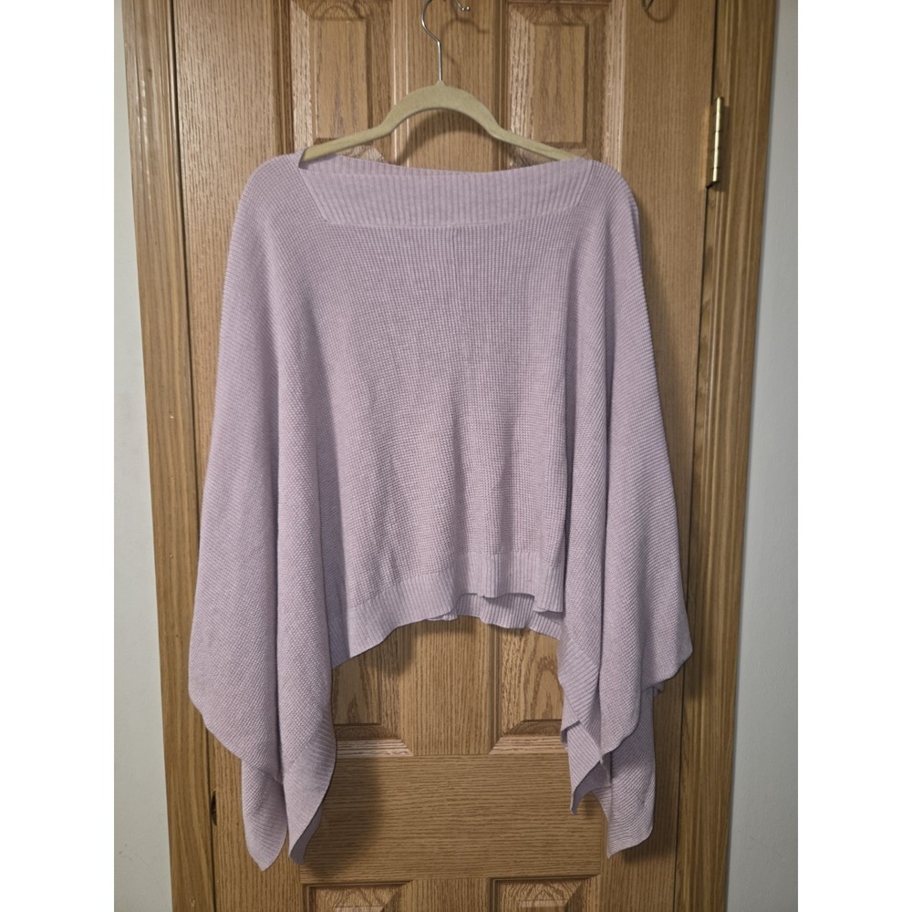 Lululemon Forward Flow Poncho Sweater One Size Knit Cape Designer Women Pink